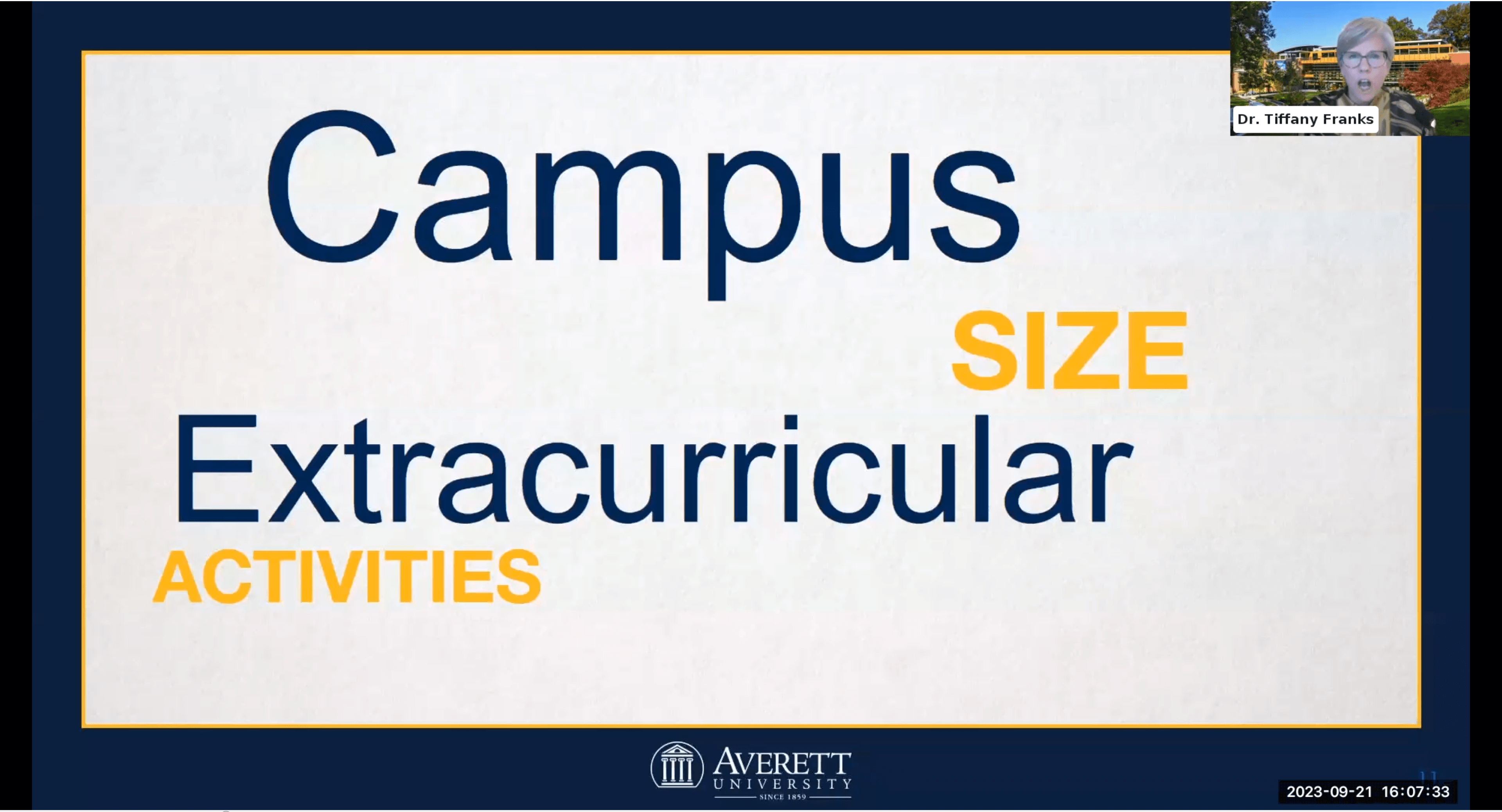 Specify campus size and extracurricular activities that matter to you.